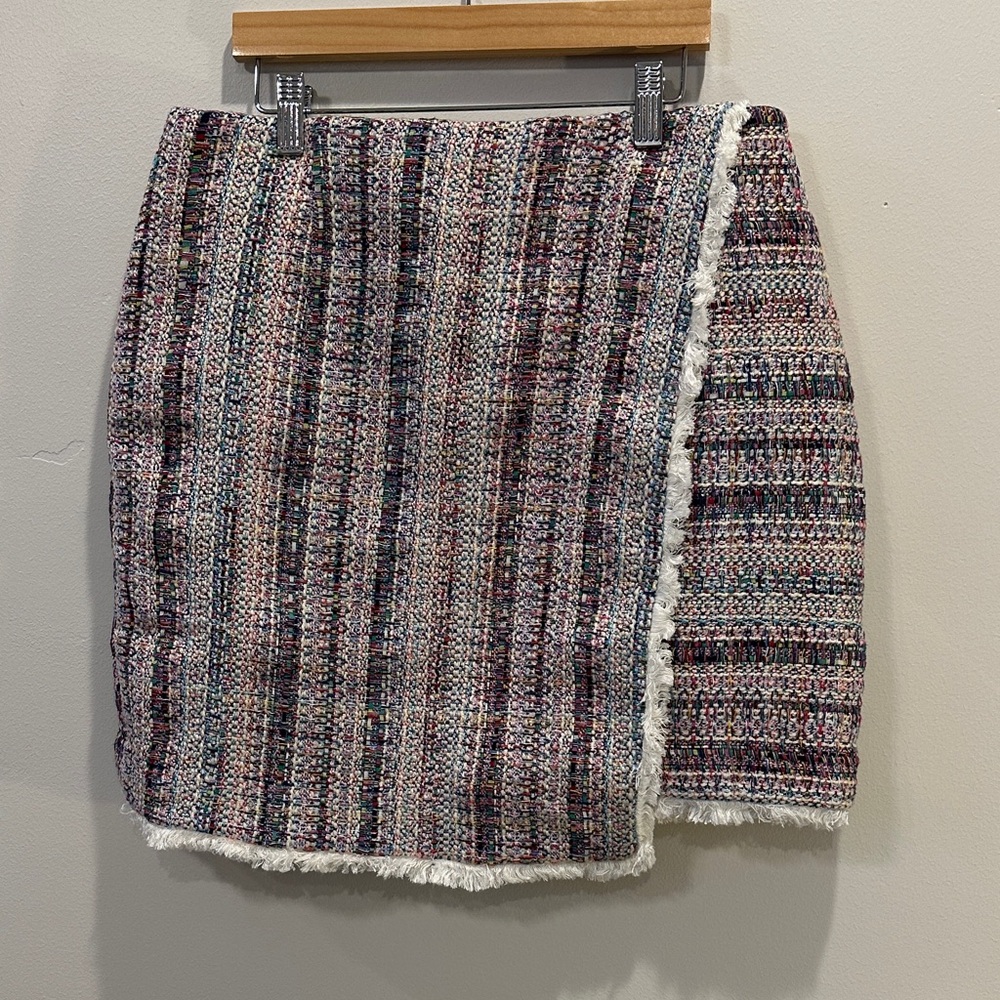 Anthropologie Hutch Multicolor Tweed Skirt. New with Tags. Size 12. - Picture 2 of 13